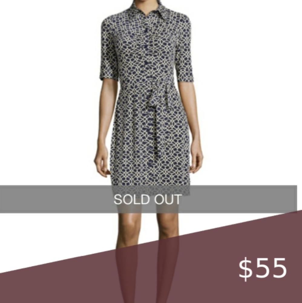 Emerald Green Button-Down Dress